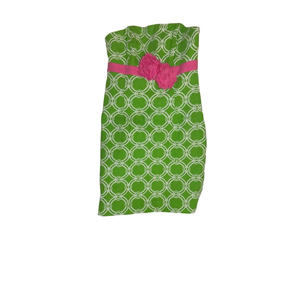 Lilly Pulitzer Preppy Strapless Dress